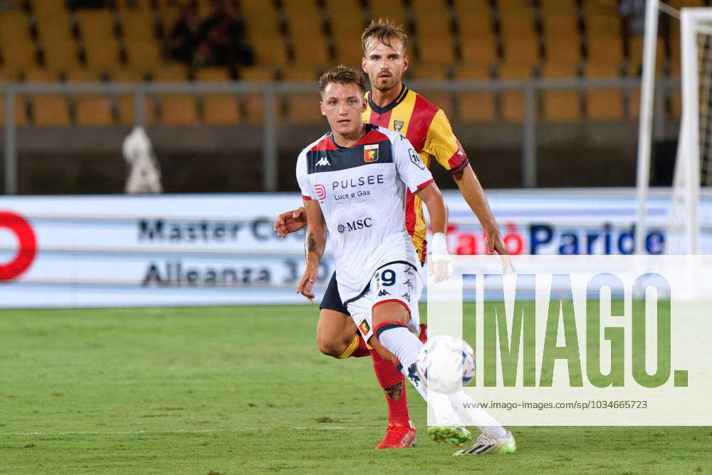 Genoa CFC Vs Cagliari Calcio Editorial Image - Image of ball