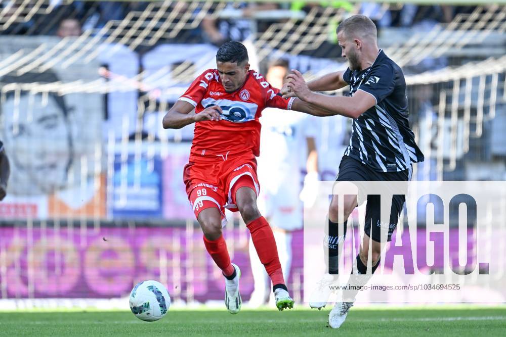 230923 Charleroi vs KV Kortrijk Mounaim El Idrissy (99) of