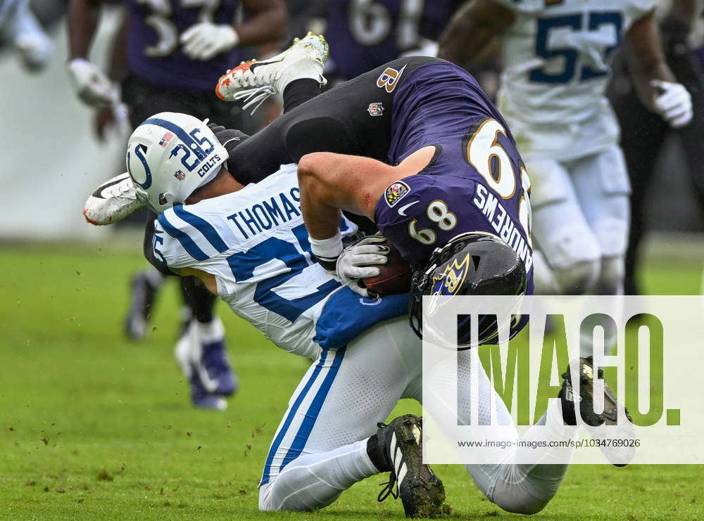 Baltimore Ravens Te Mark Andrews 89 Editorial Stock Photo - Stock Image