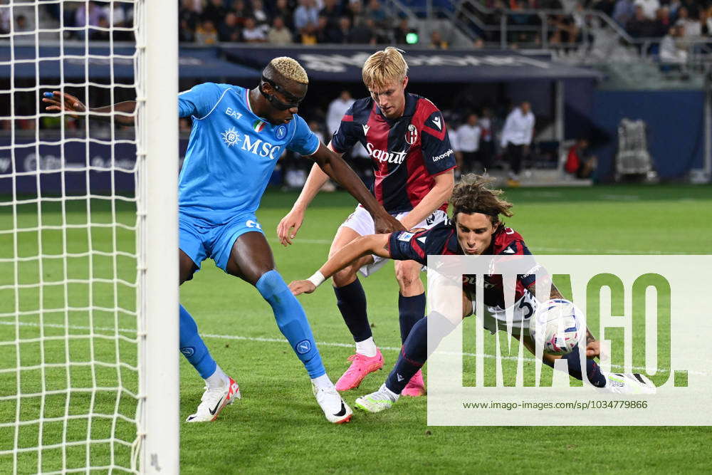 Italian Soccer Serie A Match - Bologna FC Vs SSC Napoli Riccardo ...