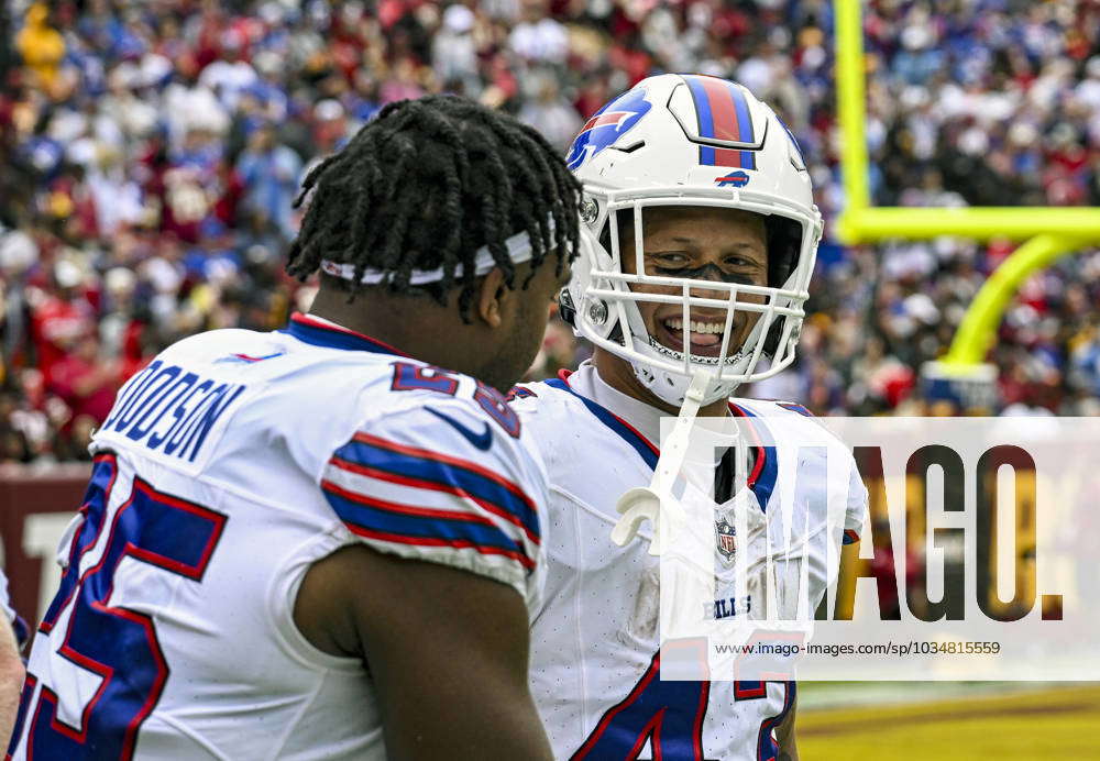 LANDOVER, MD - SEPTEMBER 24: Buffalo Bills linebacker Terrel