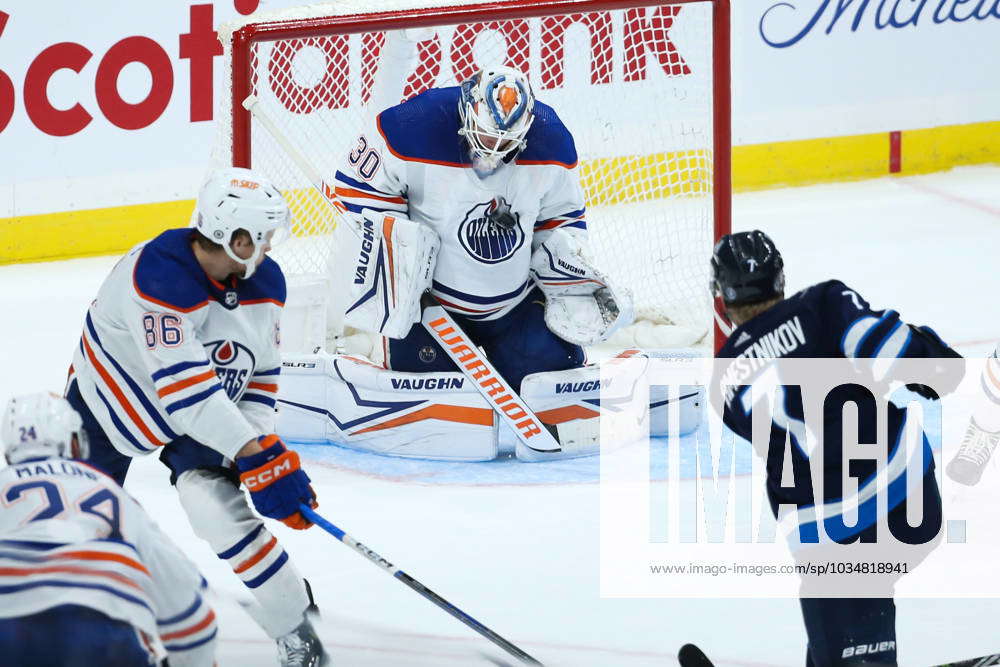 NHL, Eishockey Herren, USA Preseason-Winnipeg Jets at Edmonton Oilers Sep  24, 2023; Edmonton