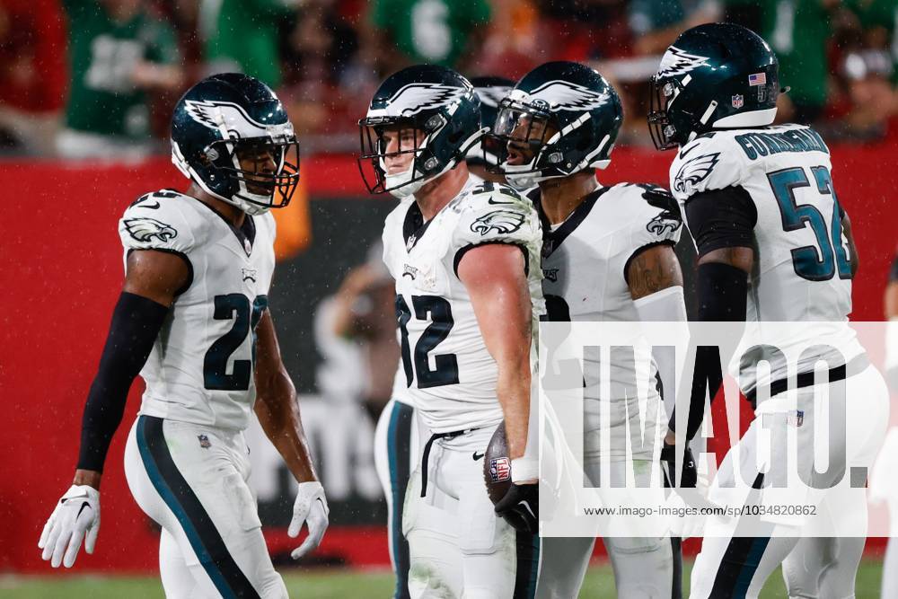 Philadelphia Eagles safety Reed Blankenship (32) looks on during