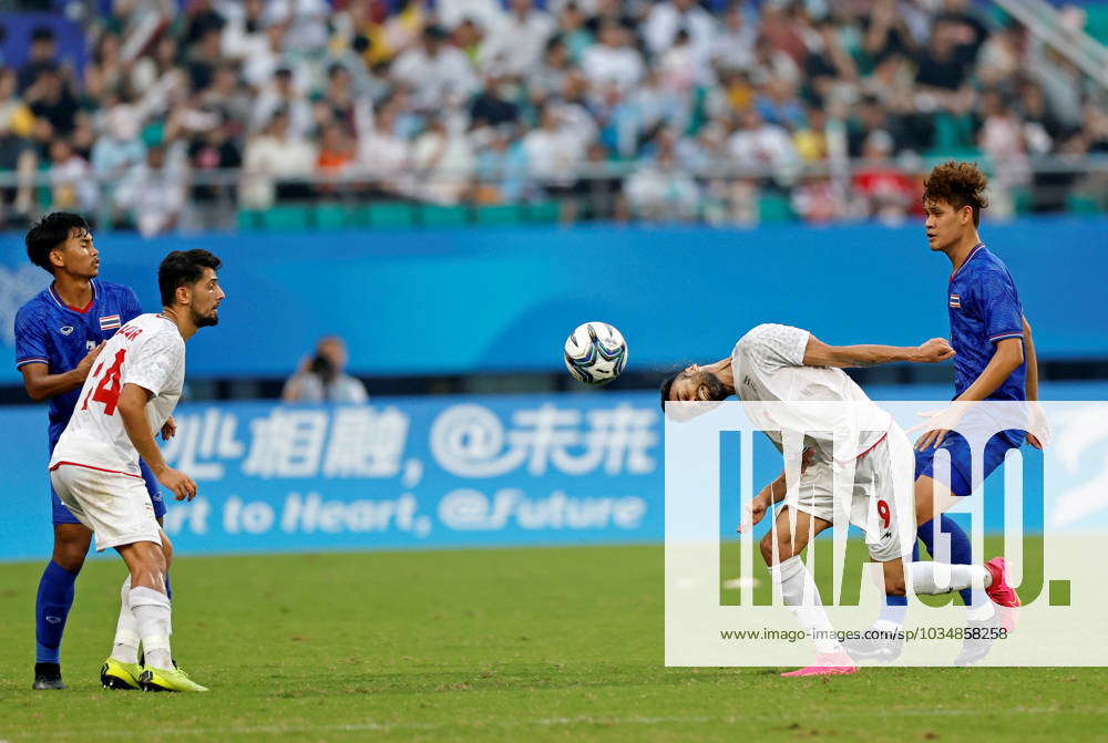 230927) -- HANGZHOU, Sept. 27, 2023 -- Mohammad Omri (2nd, R) of