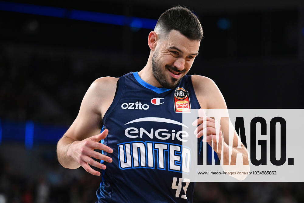 NBL UNITED PHOENIX, Chris Goulding of Melbourne United reacts during ...