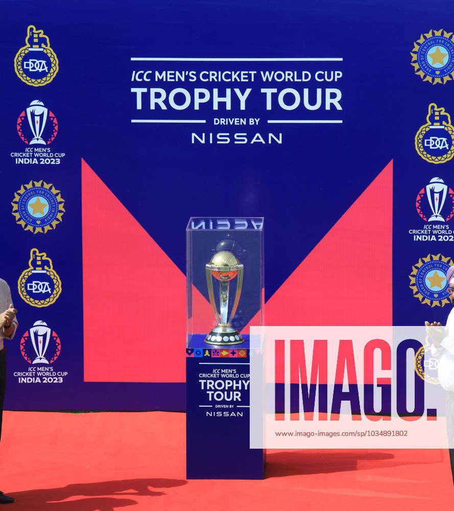 India Cricket Icc Trophy In New Delhi India Sep View Of