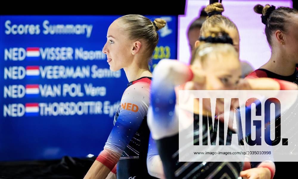 ANTWERP The Dutch gymnasts in action during the qualifications for