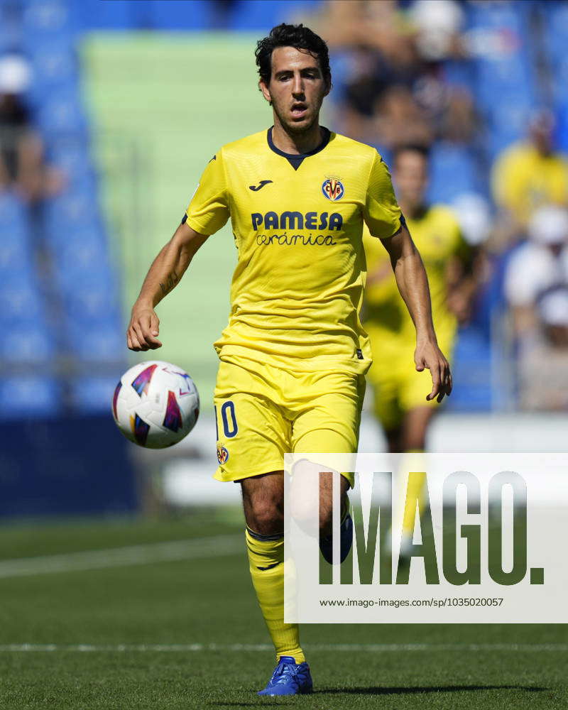 ESP: Getafe CF-Villarreal CF. La Liga EA Sports, date 8. Dani Parejo of ...