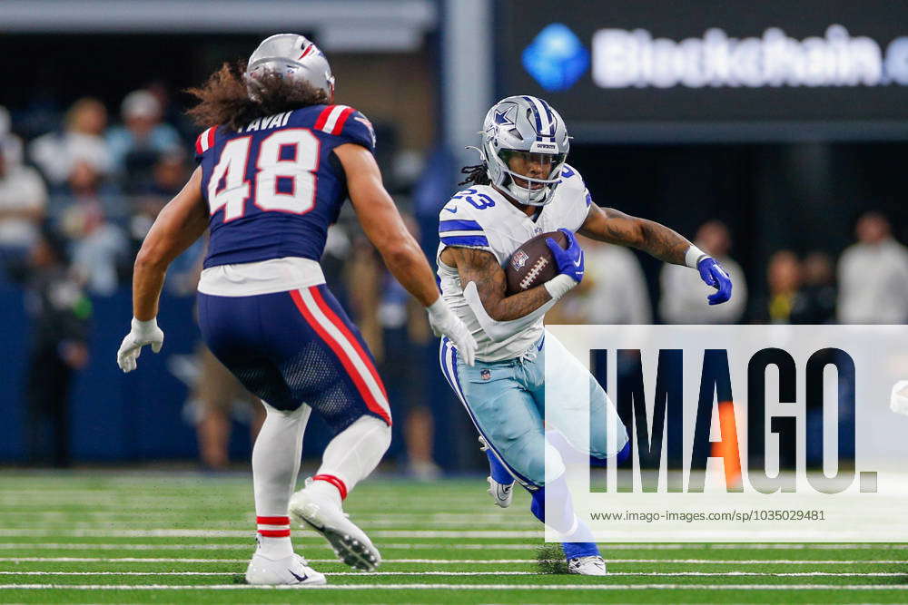 ARLINGTON, TX - OCTOBER 01: Dallas Cowboys Running Back Rico Dowdle (23 ...