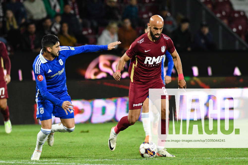 CFR Cluj V FCU 1948 Craiova SuperLiga Luka Juricic in action during