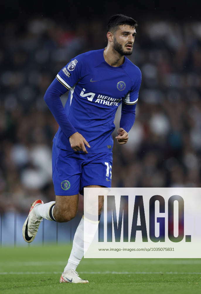 Fulham FC V Chelsea FC - Premier League Armando Broja Of Chelsea ...