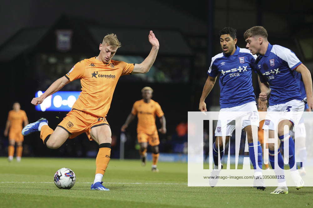 Ipswich Town V Hull City Sky Bet Championship Liam Delap Of Hull City In Action During The Sky Bet