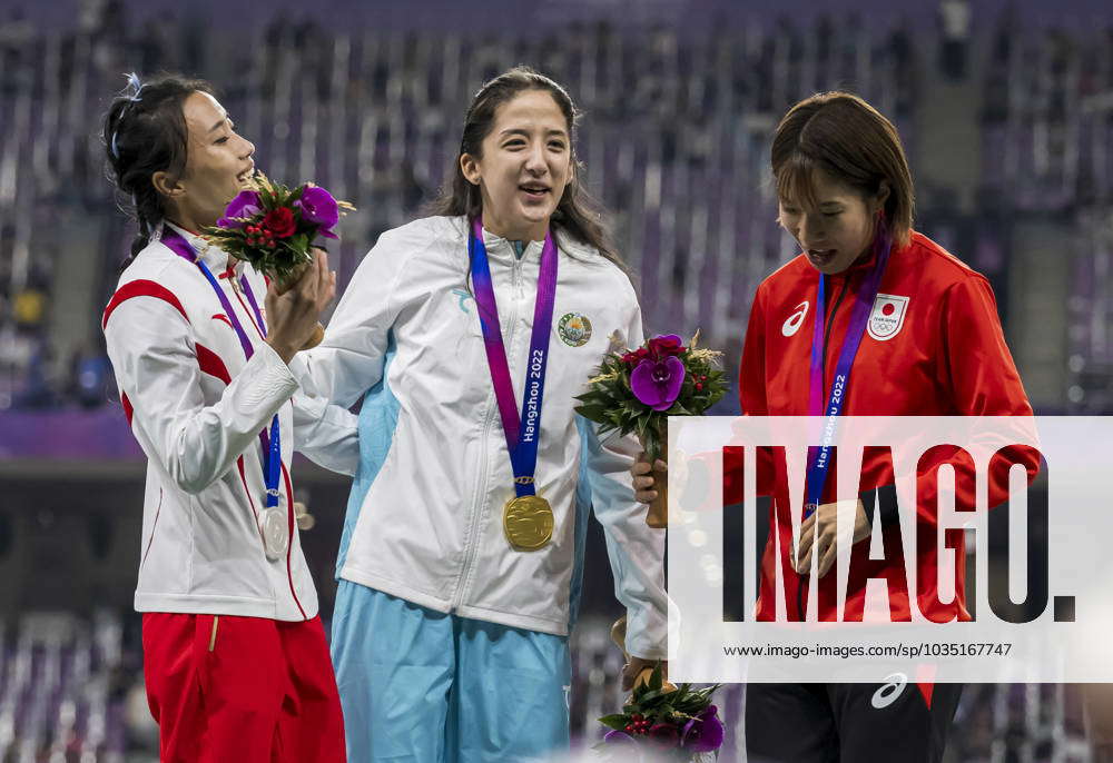 Zeng Rui The 19th Asian Games Hangzhou 2022 The Athletics Event Silver medalist ...