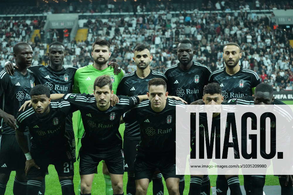 Team of Besiktas during the UEFA Europa Conference League 2023/24