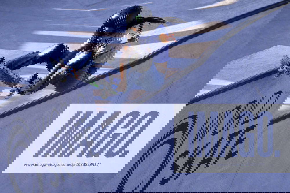 Kokona Hiraki of Japan competes in the semifinals of the 2023