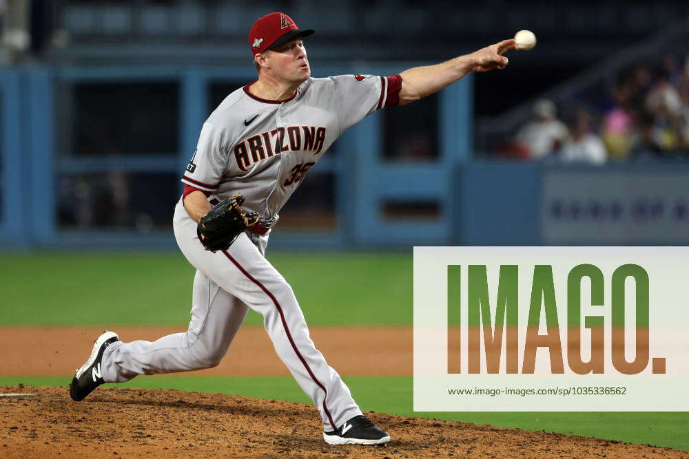 Arizona Diamondbacks relief pitcher Joe Mantiply (35) in the