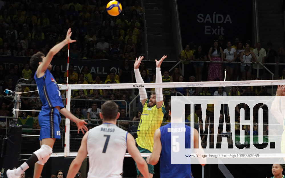 Brasil x Itália, Tie break, pré-Olímpico 2023. #ataquevolei #volleybal