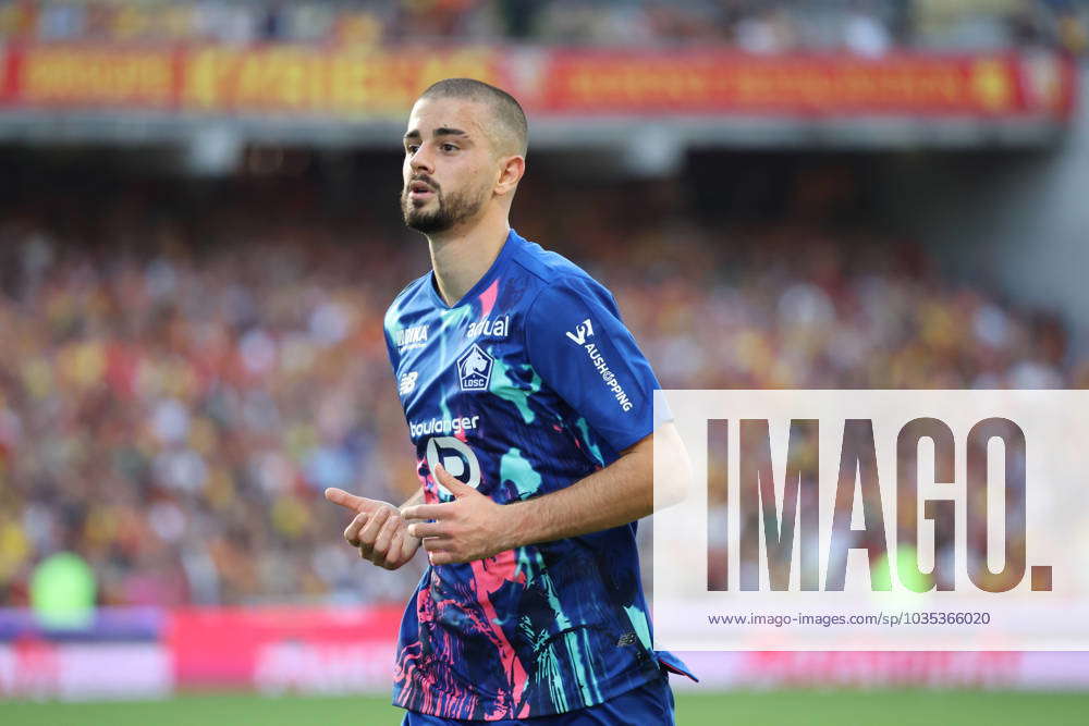 Edon ZHEGROVA (LOSC Lille) Lors Du Match RC Lens - LOSC Lille, Ligue 1 ...