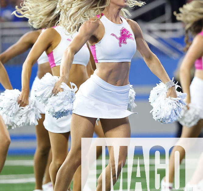 Charlotte, United States. 24th Dec, 2022. Charlotte, NC USA; Carolina  Panthers cheerleader Emma cheering during an NFL game against the Detroit  Lions at Bank of America Stadium, Saturday, December 24, 2022. The