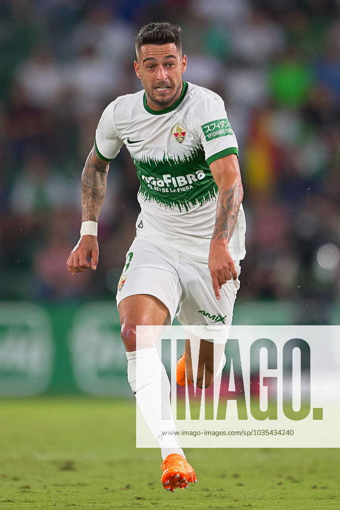 LaLiga Hypermotion, Elche CF v FC Andorra ELCHE, OCTOBER 9: Sergio Leon ...