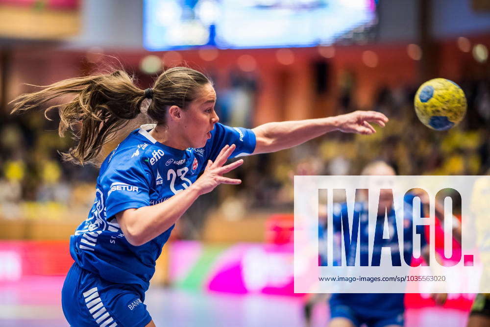 231012 Liv Sveinbjornsdottir Poulsen of Faroe Islands during the