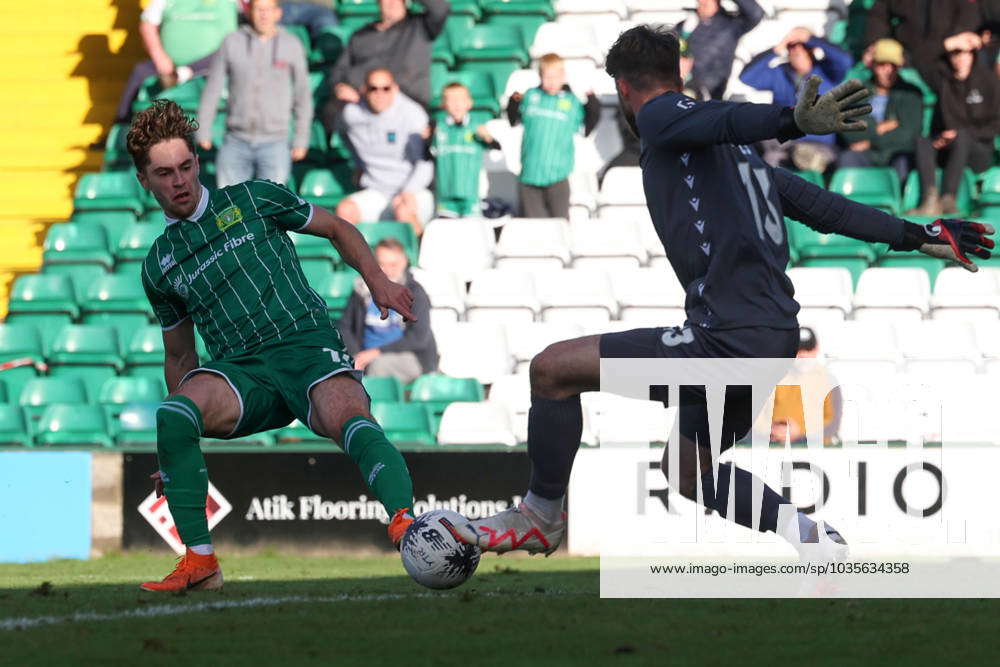 Yeovil Town v Southend United, Yeovil, UK - 14 Oct 2023 Goal ...