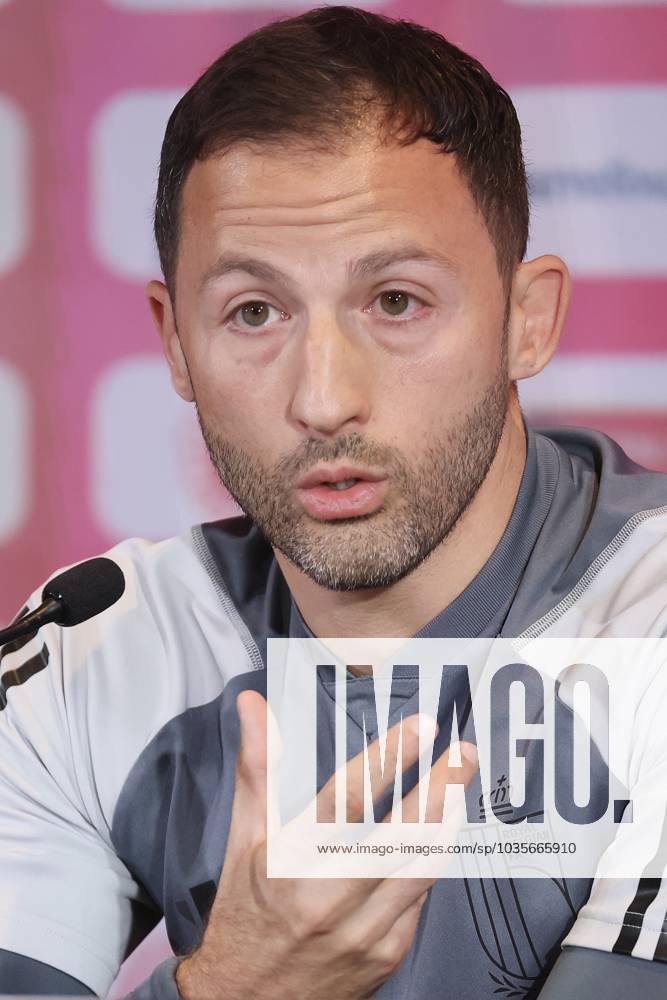 Belgium S Head Coach Domenico Tedesco Pictured During A Press ...