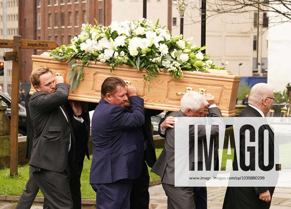 Francis Lee Funeral The Coffin Of Former Manchester City Player And