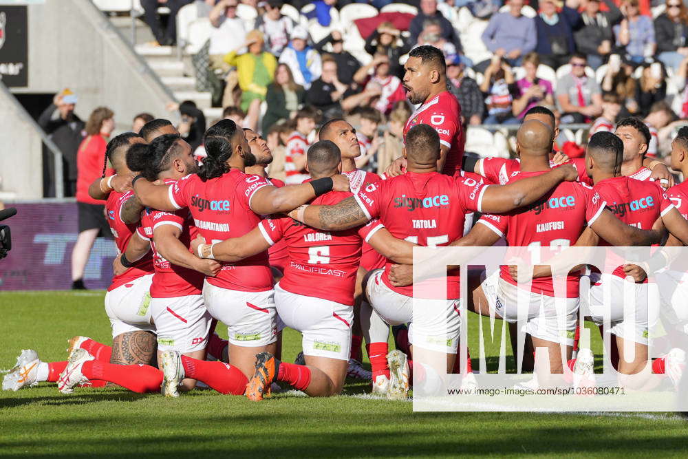 Rugby League International England v Tonga Siliva Havili 9 of Tonga