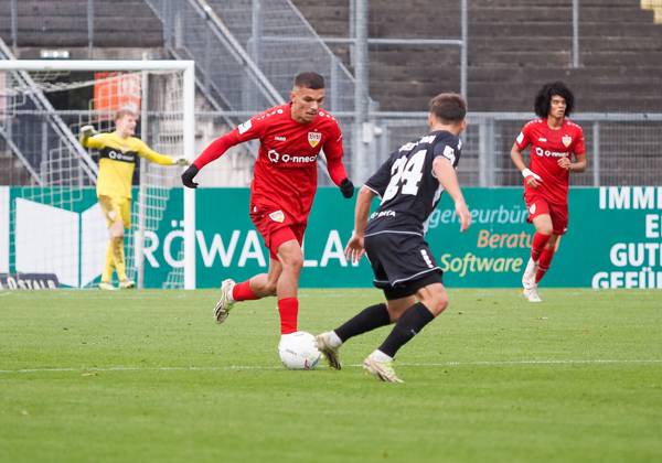 Babis Charalampos Drakis, VfB Stuttgart II, 26 would have liked to get ...