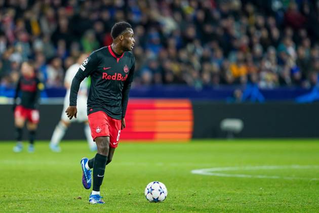 Salzburg, Austria, November 8th 2023: Samson Baidoo (6 Salzburg ...