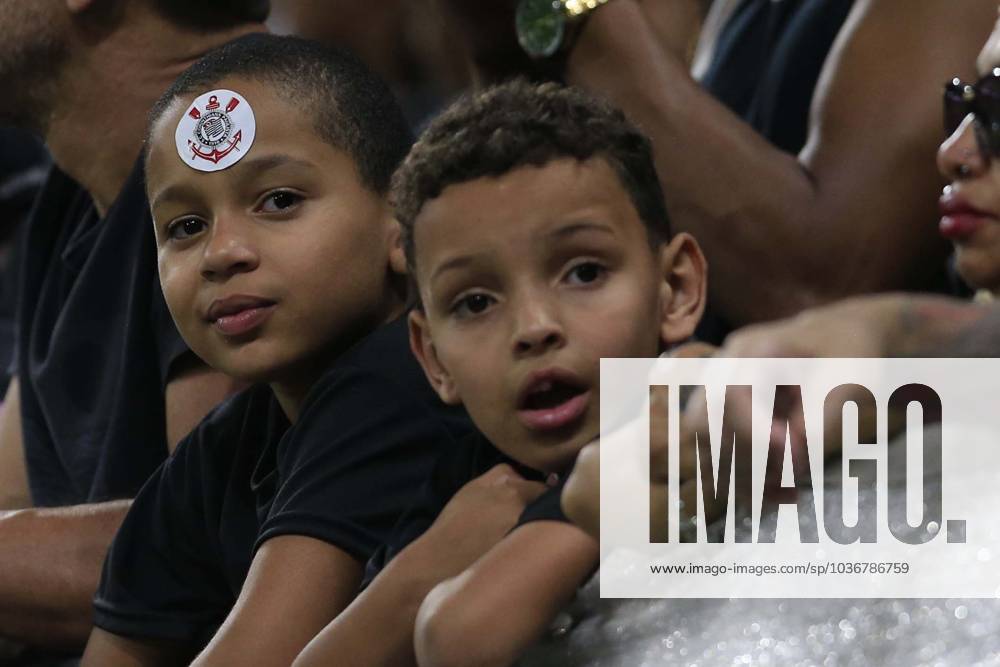 Fans During A Game Between Corinthians X Atletico Mg At Neo Quimica