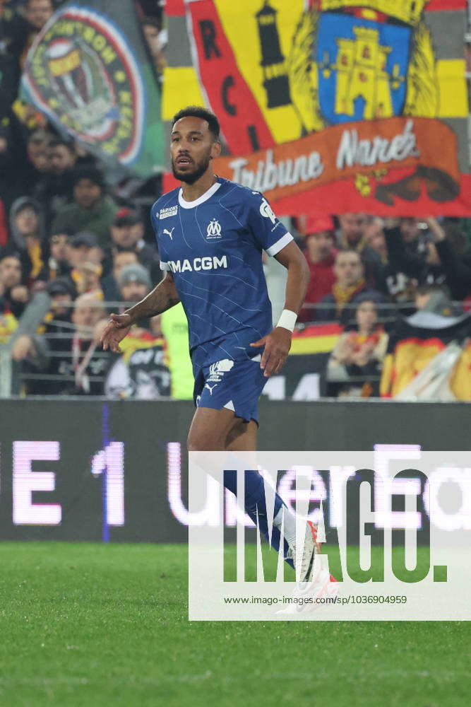 Pierre-Emerick AUBAMEYANG (Marseille) Lors Du Match RC Lens - Olympique ...