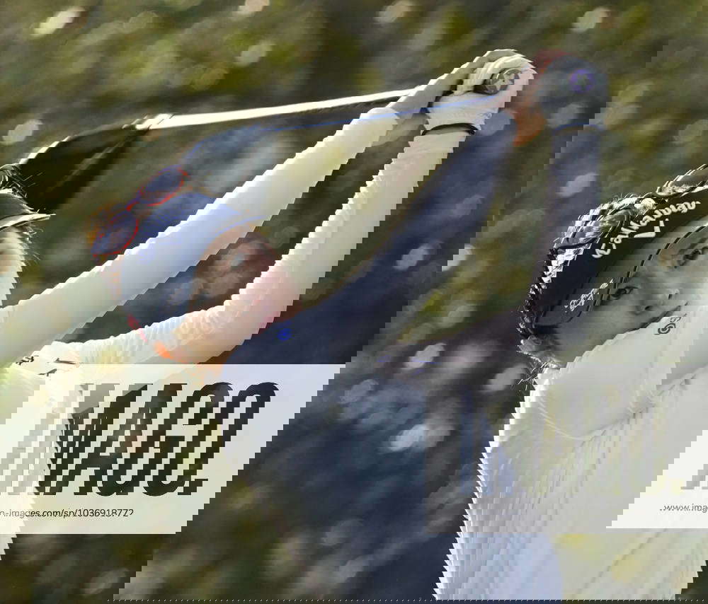 Golf Annika Japan s Yuna Nishimura hits off the 5th tee during the