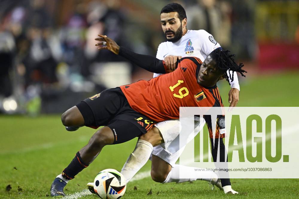 Belgium V Azerbaijan EURO 2024 Qualifier BRUSSELS BELGIUM NOVEMBER   M 