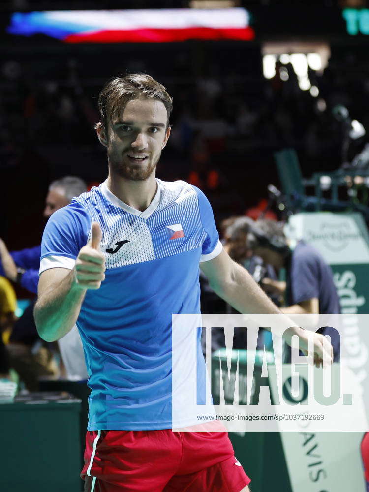 Czech Tennis Player Tomas Machac Is Seen After The Final Group Match Of ...