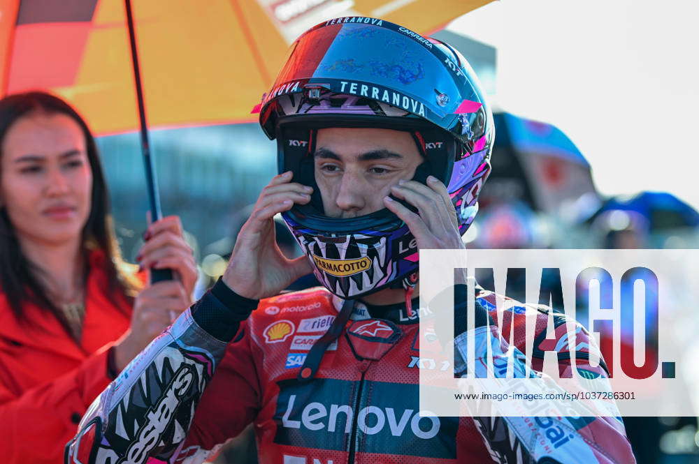 Bastianini Enea Ita Ducati Lenovo Team Ducati On The Starting Grid During Motogp Grand Prix Of