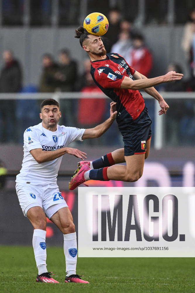 Mg Genova Campionato Di Calcio Serie A Genoa Empoli Foto Matteo Gribaudi Image Nella