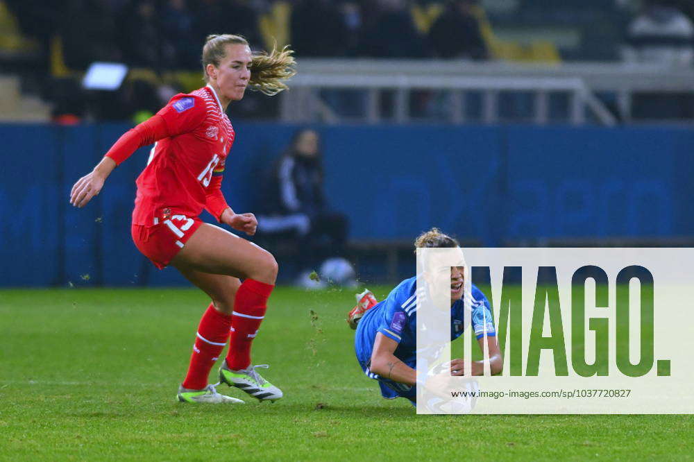 Football UEFA Nations Leage match Women Italy vs Switzerland