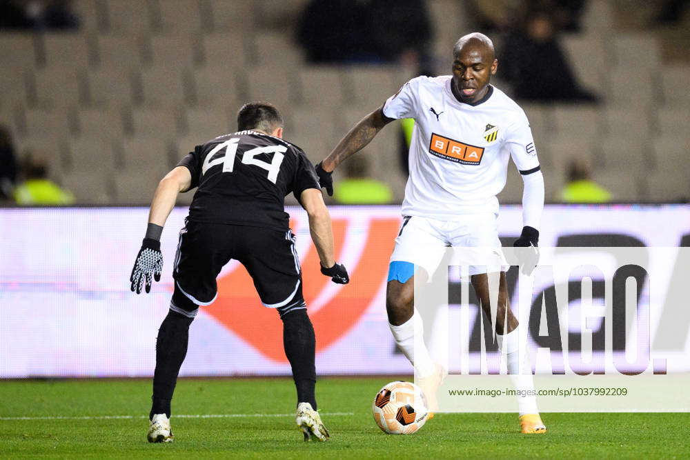 231214 Edward Chilufya of Häcken during the UEFA Europa League