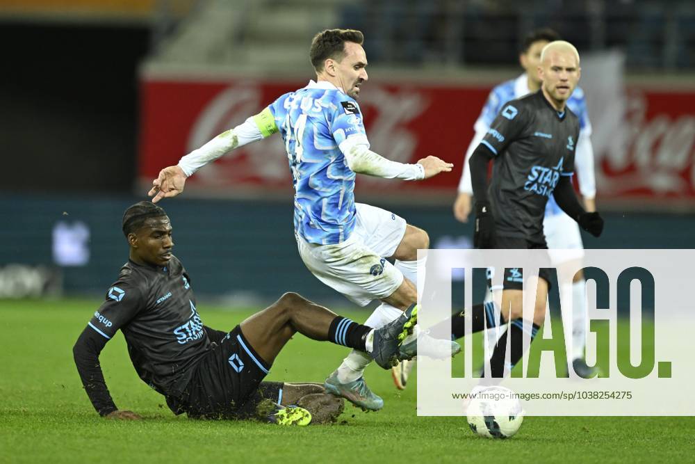 KAA Gent v OHL - Jupiler Pro League GENT, BELGIUM - DECEMBER 21 ...