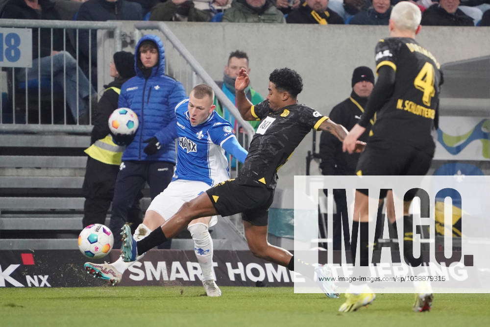 Tim Skarke SV Darmstadt 98 Vs Ian Maatsen Borussia Dortmund, BVB 13 01 ...