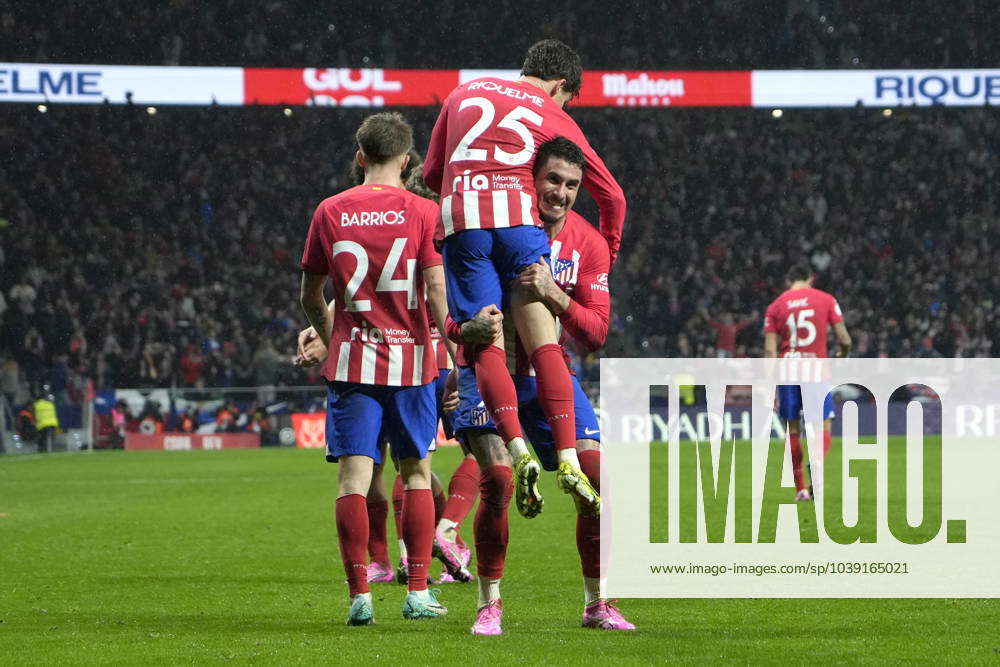 Rodrigo Riquelme of Atletico de Madrid goal during Atletico de Madrid ...