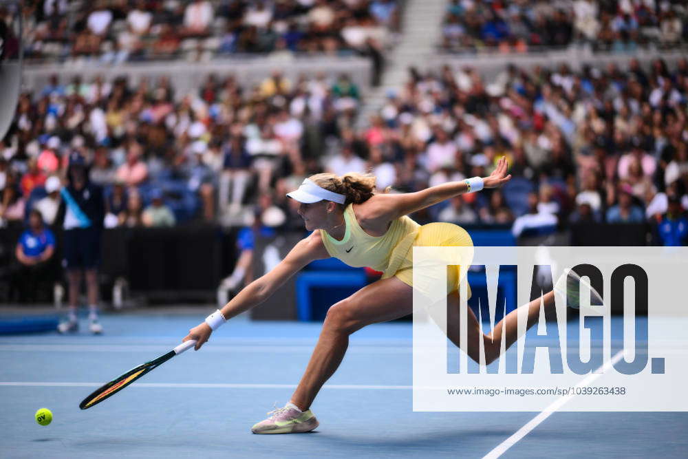 Mirra Andreeva During Her Fourth Round Match Australian Open Day Eight Tennis Melbourne Park