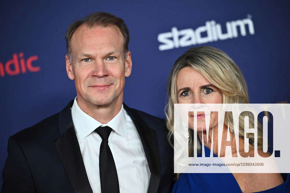 STOCKHOLM, SWEDEN 20240122 Nicklas Lidström with his wife Annika ...