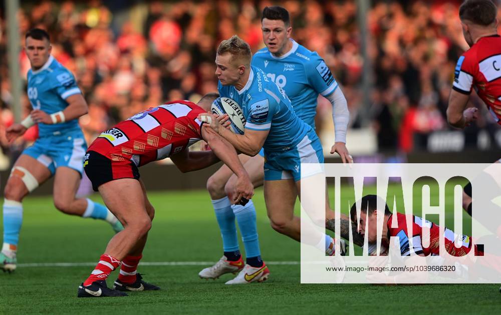 Gloucester Rugby v Sale Sharks, Gloucester, UK - 28 Jan 2024 Arron Reed ...