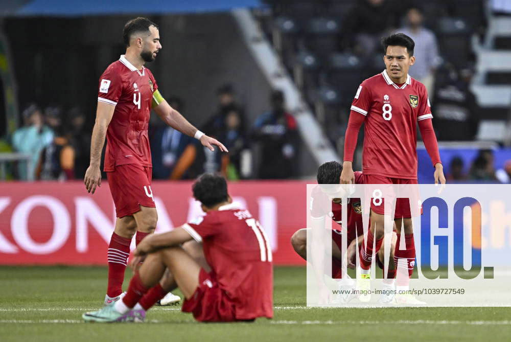 Australia v Indonesia: Round Of 16 - AFC Asian Cup Indonesian players are  looking dejected after