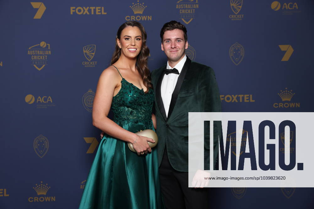 Archie Howat AUSTRALIAN CRICKET AWARDS 2024, Jhye Richardson and Ashleigh Howat on ...