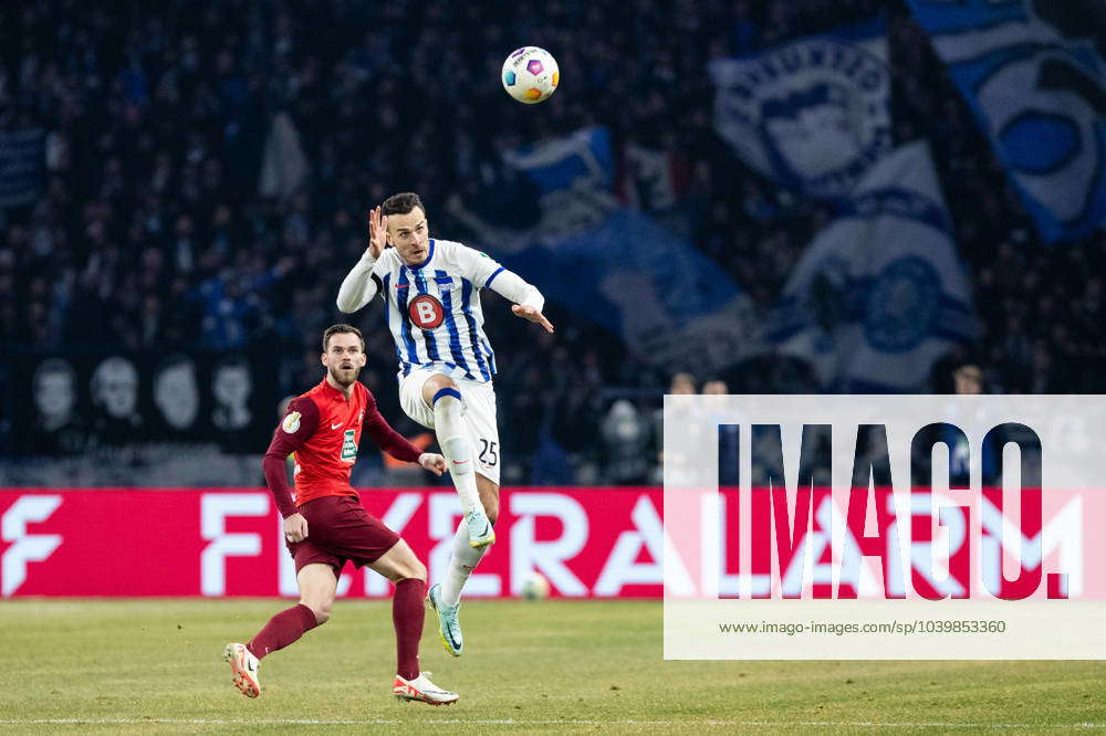 DFB Pokal 2023 24, Quarter-final Hertha BSC 1 FC Kaiserslautern, 31 01 ...