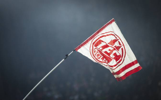 Cologne, Germany 03rd Feb 2024 Cologne Fan Flag 1 FC Köln Eintracht ...